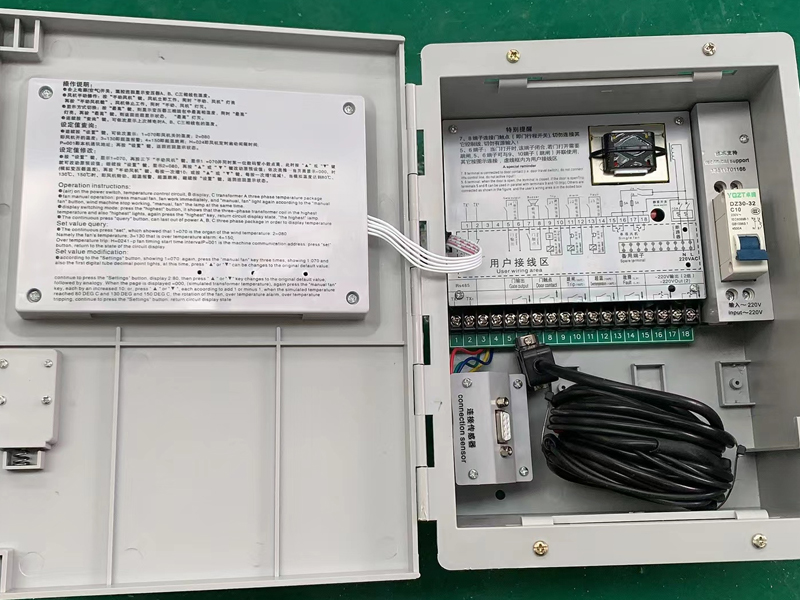 福建​LX-BW10-RS485型干式变压器电脑温控箱报价